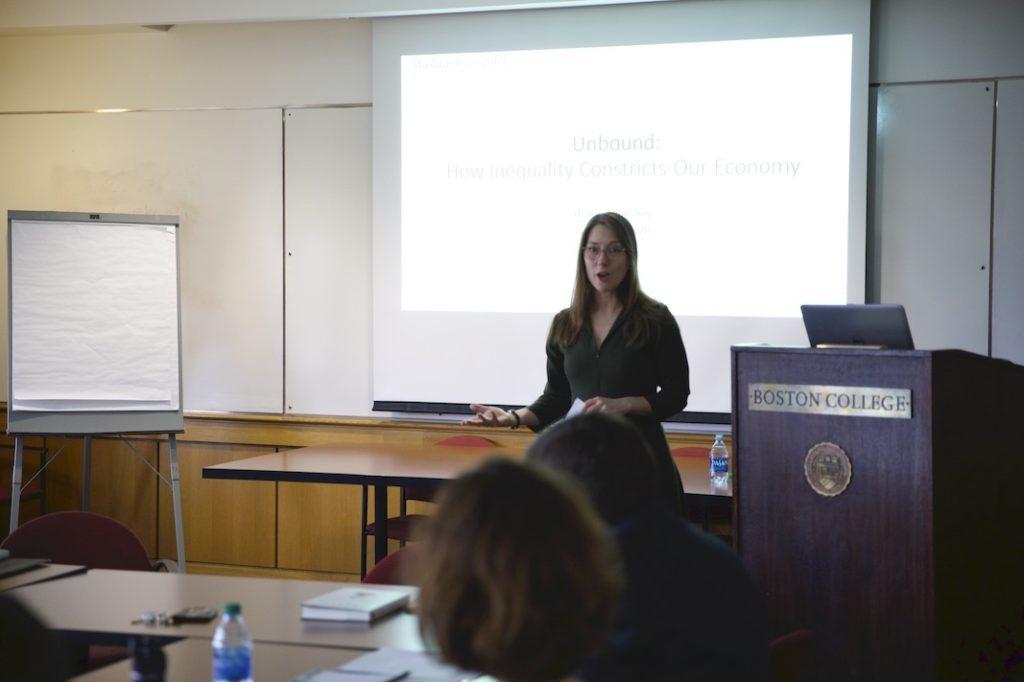 Boushey Discusses Impacts of Economic Inequality