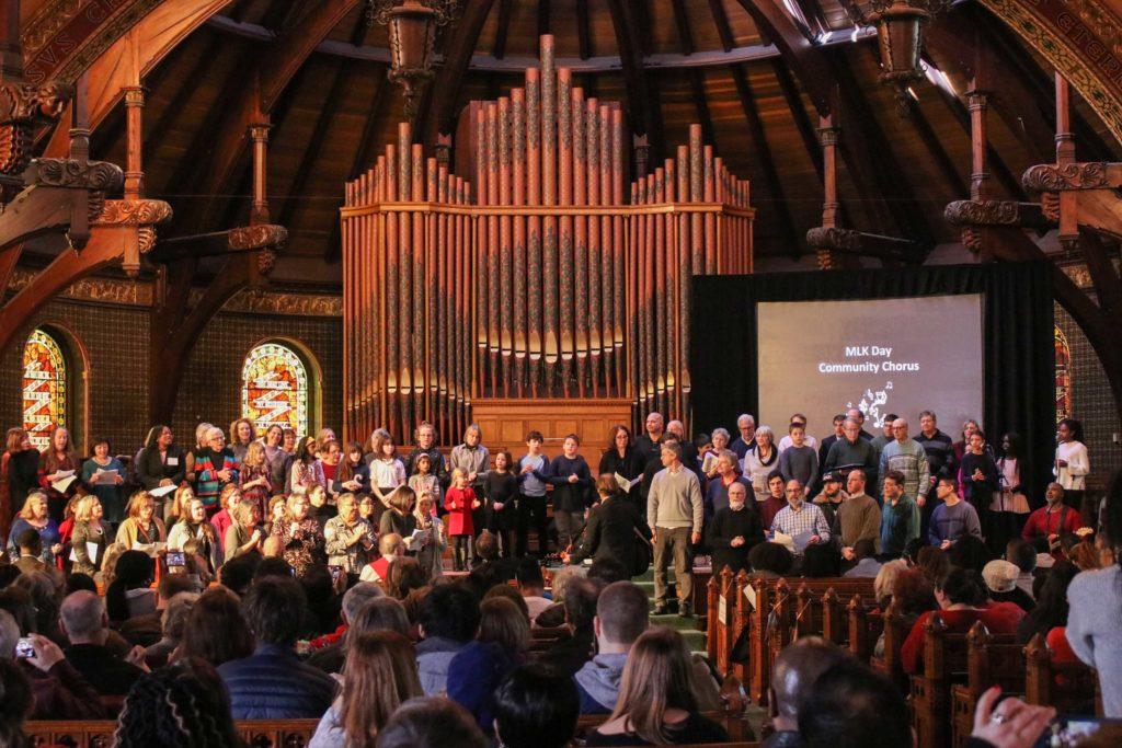 The First Baptist Church in Newton Celebrates Martin Luther King, Jr.