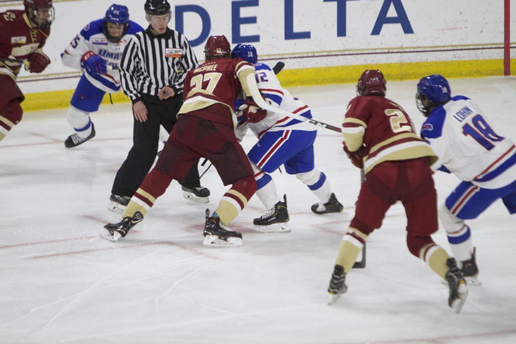 Eagles Battle Back After Early Deficit Against Lowell