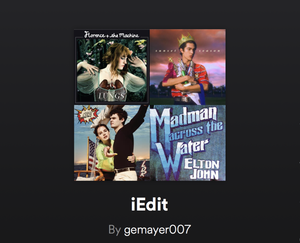 iEdit: With Mayer's Playlist, Expect the Unexpected