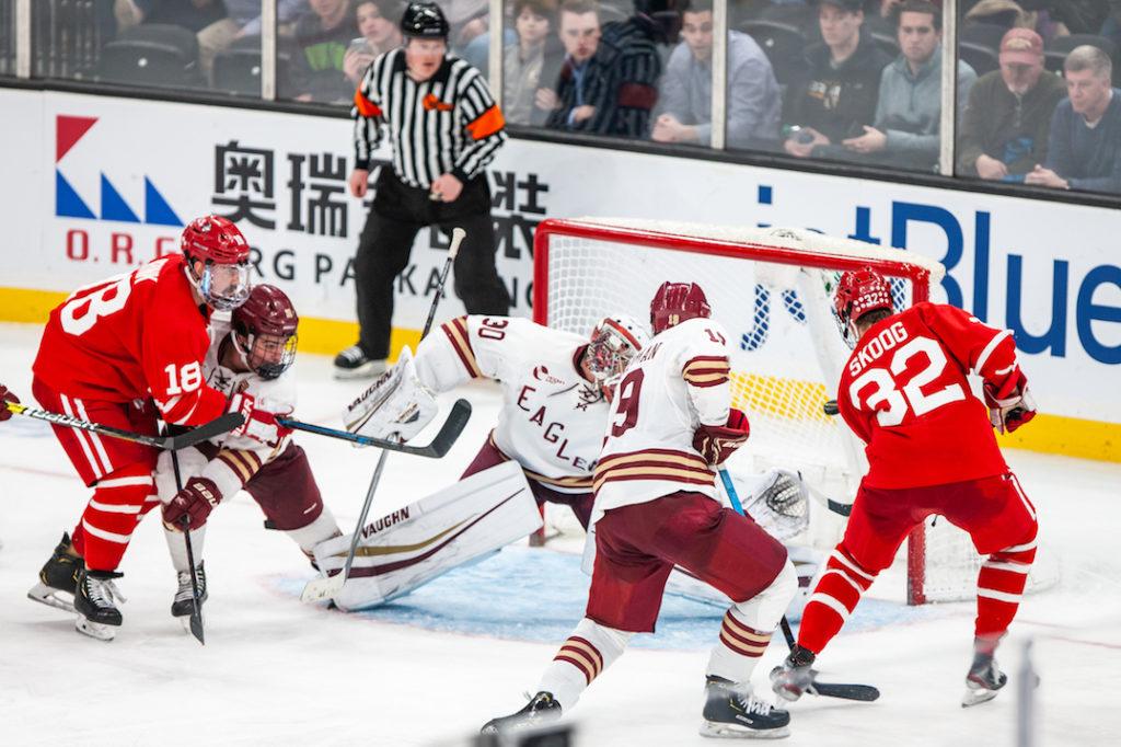 Eagles Blow 3-1 Lead in Double-OT Beanpot Loss to BU