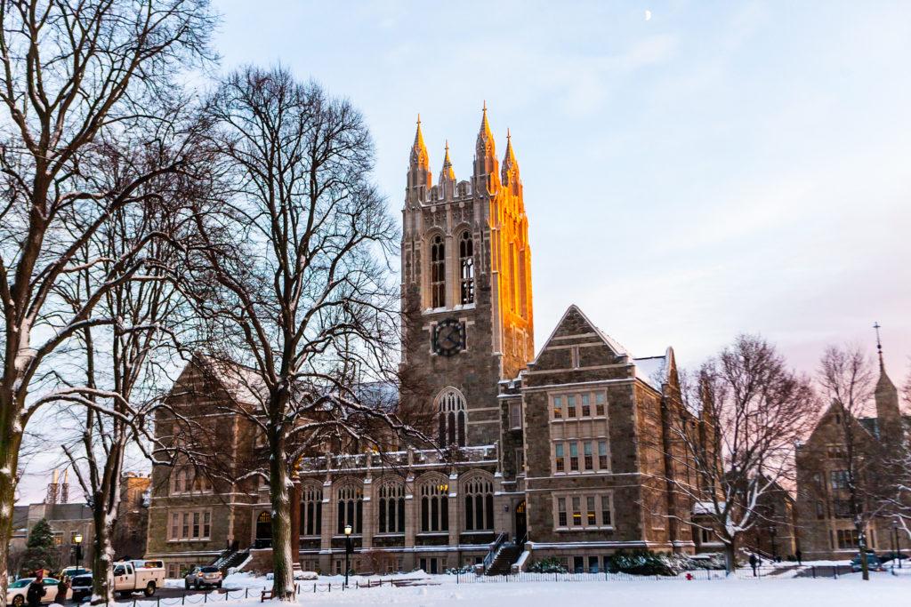 A combination of travel bans and immigration restrictions imposed by the Trump administration in response to the novel coronavirus pandemic is making it unlikely that international faculty and students will be able travel to the United States in time for the start of the fall semester. (Image by Jess Rivilis/Heights Editor)