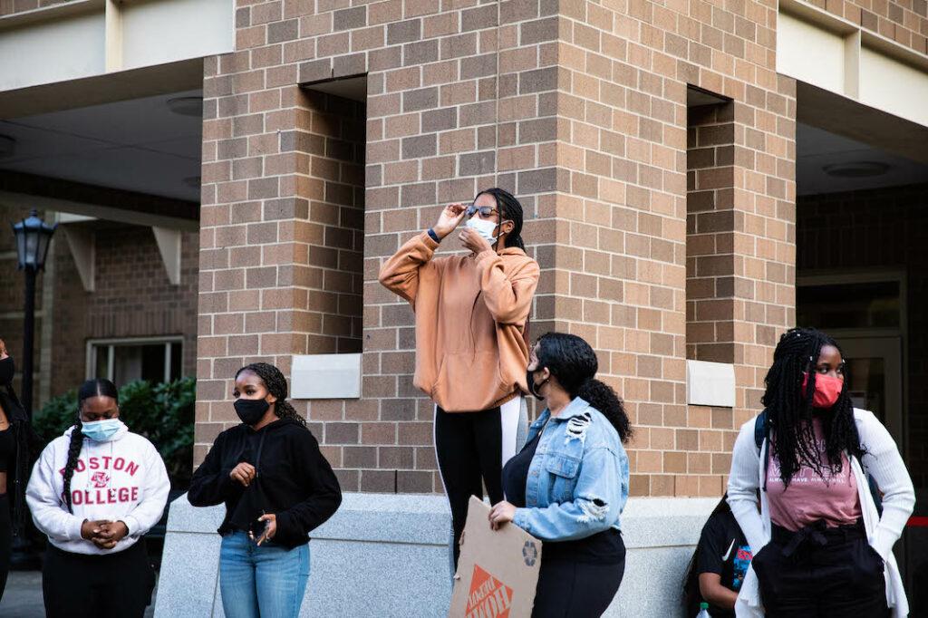 Students Demand Justice For Breonna Taylor, Protest Racism at Boston College