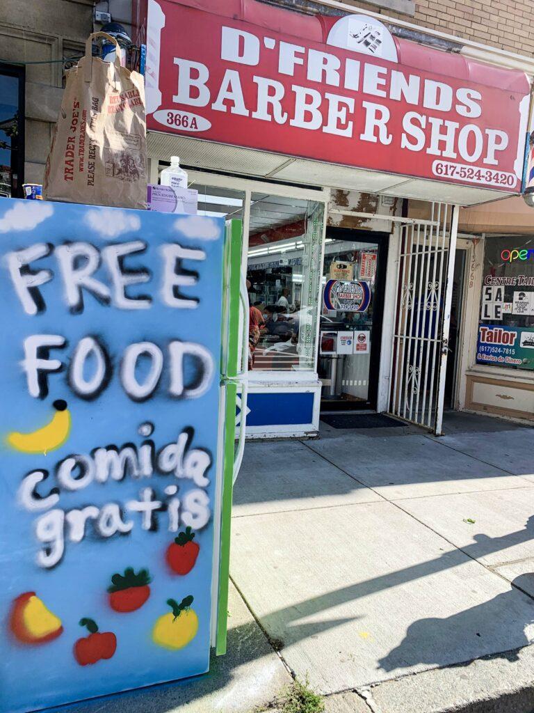 Boston Community Fridge Provides Free Food