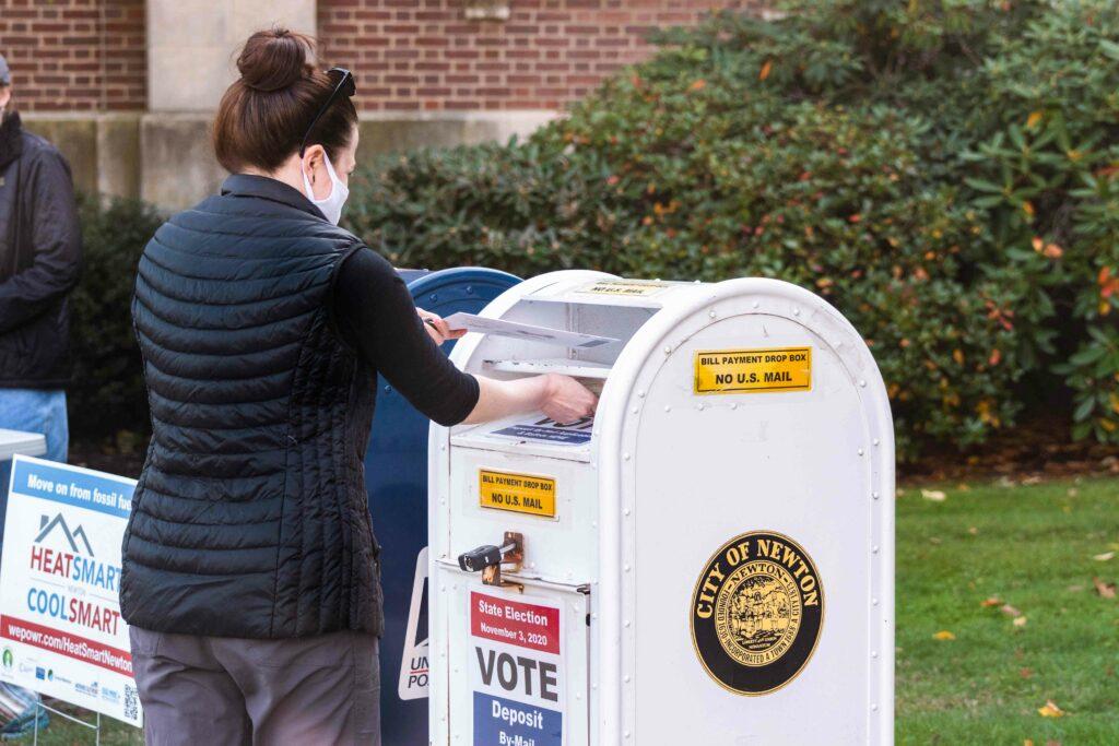 Requests for Mail-In Ballots Rise in Newton