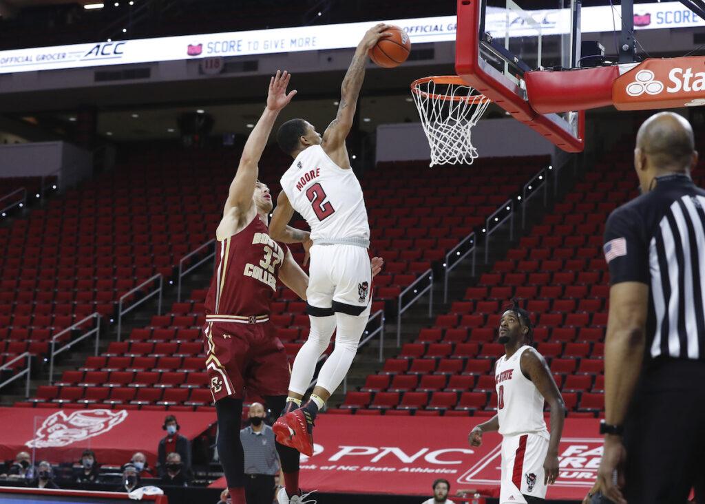 Eagles Just Miss Comeback, Fall to NC State