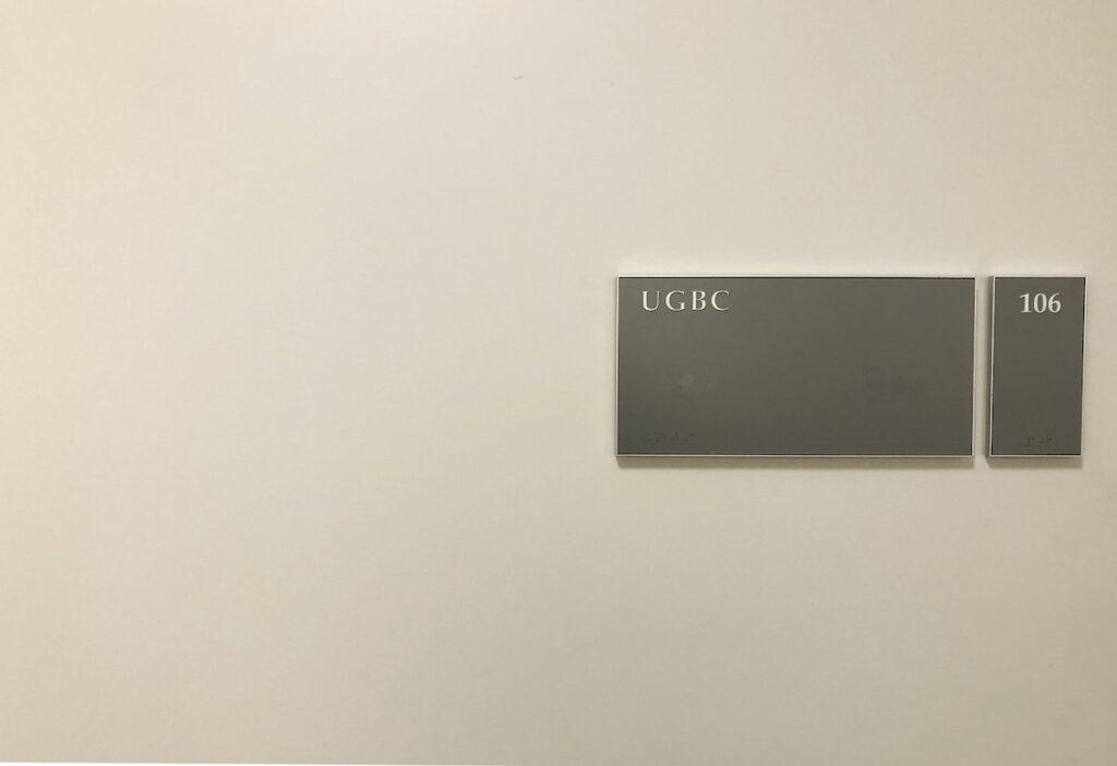 The UGBC office is located in Carney Hall.