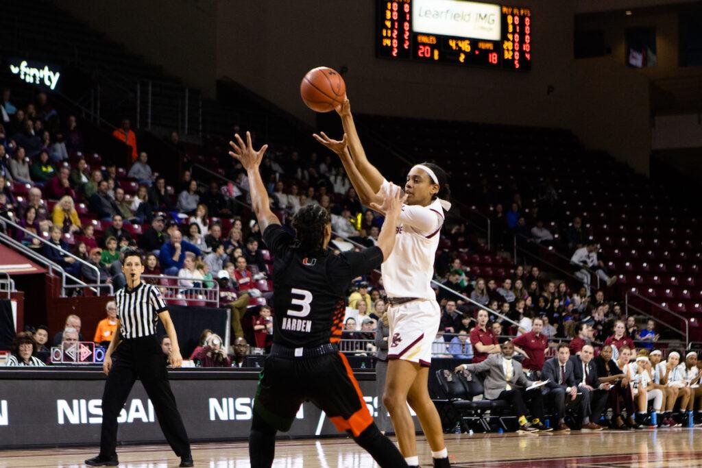 Miami Outscores BC 27-12 in Fourth For Comfortable Win