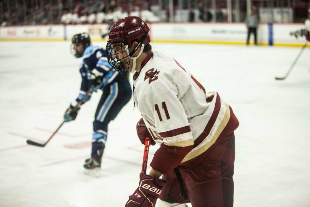 Eagles Notch 59 Shots To Shut Out Black Bears, Sweep Series