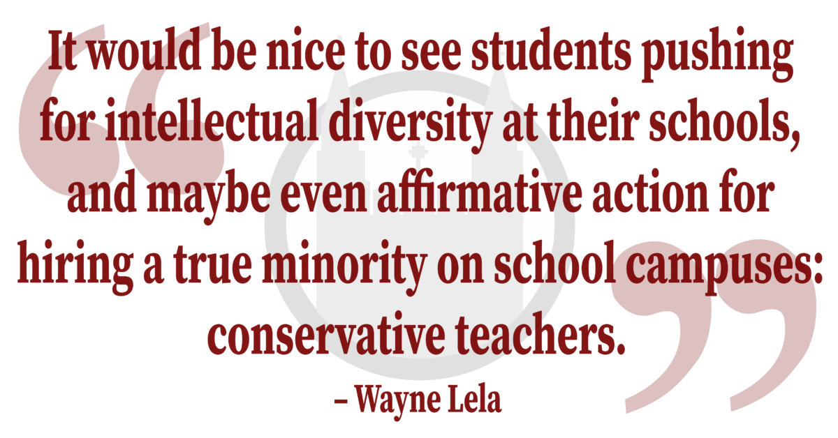Lela In Response To: "To Promote Dialogue, Student Organizations Should Not Invite Prejudiced Speakers"