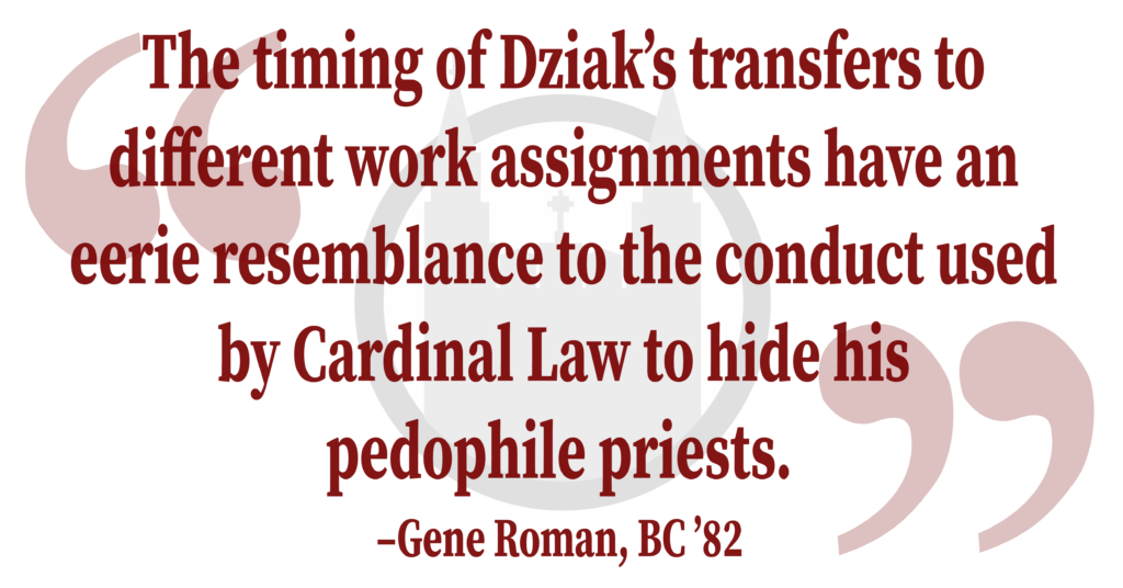 In Response To: "Complaints About Boston College Priest Sent To Leahy And Jesuit Provincial Years Prior To Rape Allegation"