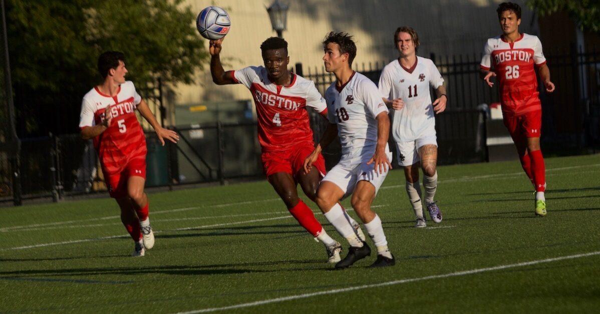 Ten-Man Eagles Overcome Halftime Deficit to Beat BU