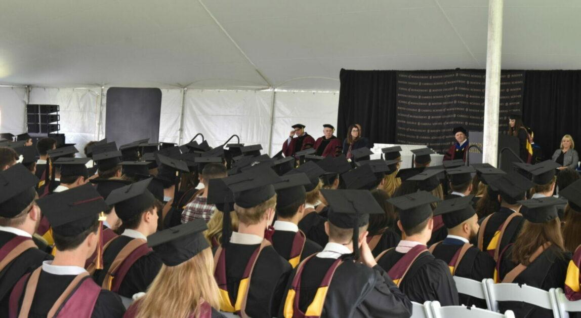 Last weekend, BC invited the Class of 2020 back to campus for its Commencement Weekend—two days of in-person celebration alongside friends and family to make up for graduation ceremonies that were canceled nearly a year-and-a-half ago due to the COVID-19 pandemic.