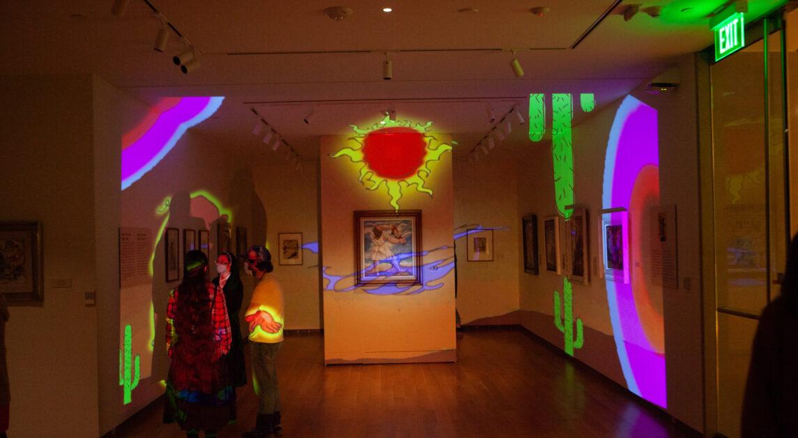 Art After Dark Event Lights Up McMullen Museum