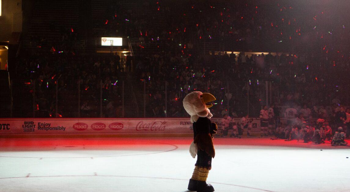 Ice Jam Lights Up Conte Forum