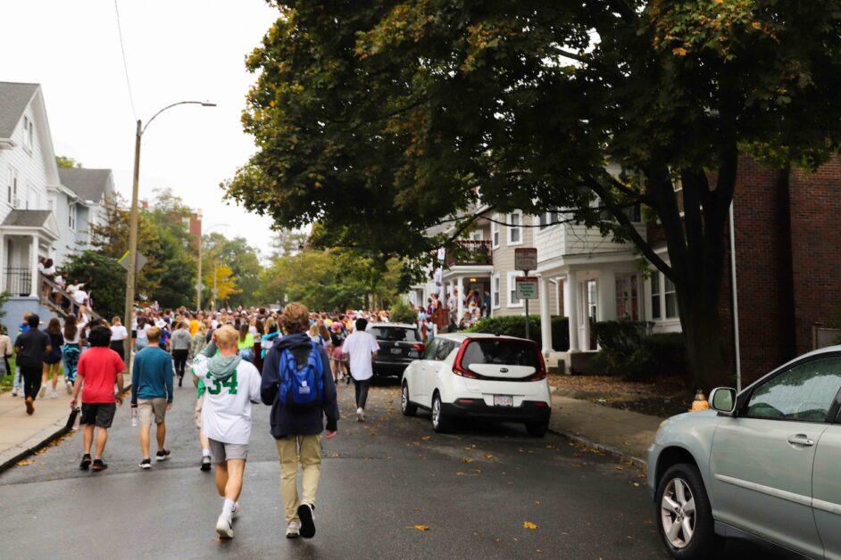 ‘The Atmosphere Was Electric’: BC Students Celebrate the Return of Marathon Monday