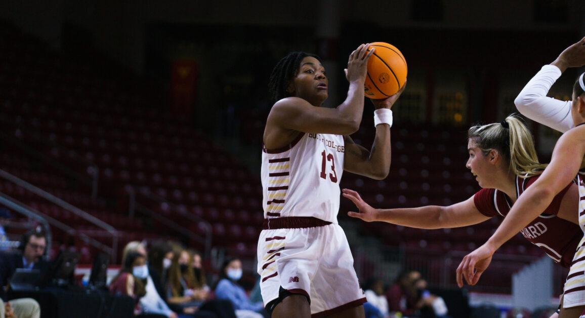 BC Gets Redemption, Crushes Holy Cross