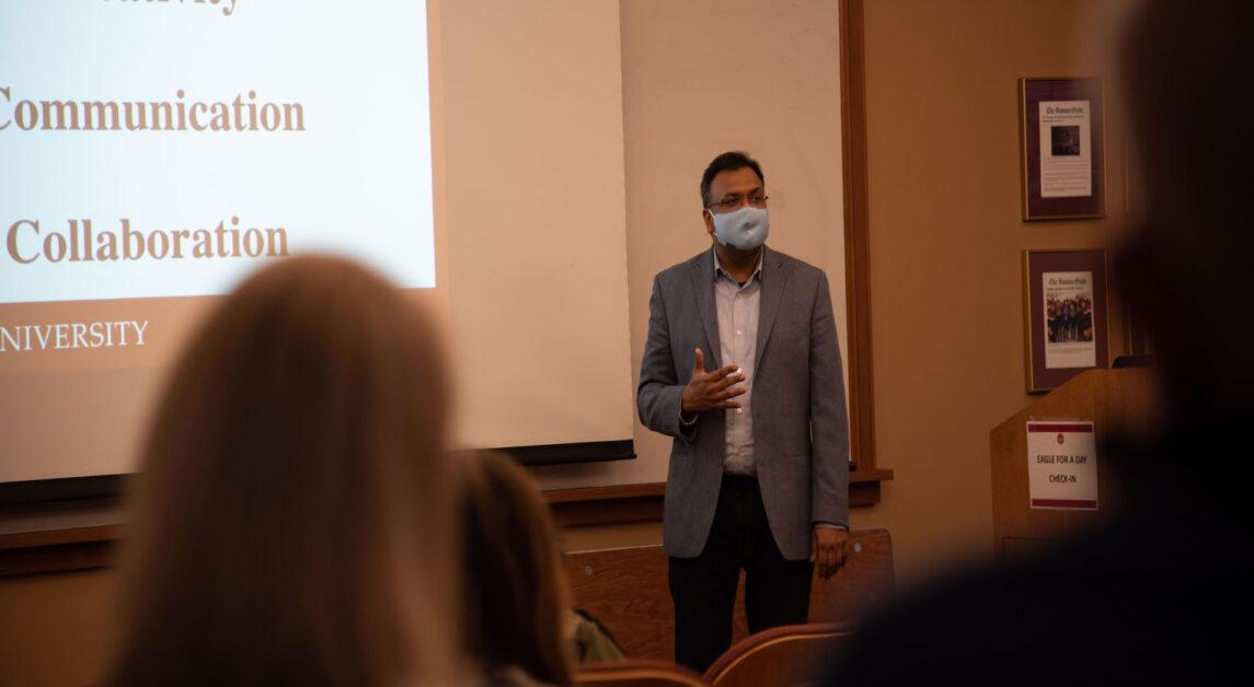 Mehta Presents On Human Centered Design, Innovation