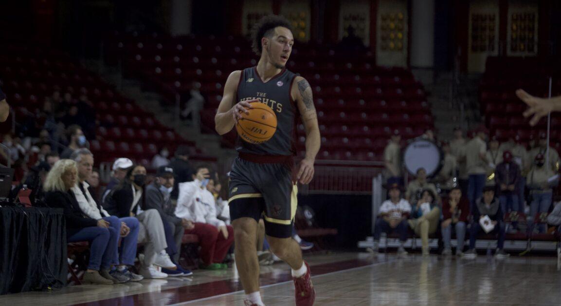 Eagles Go Cold, Record First Loss Against Rhode Island