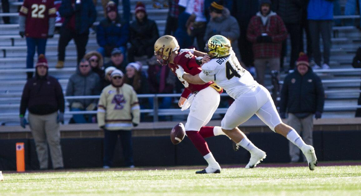 Eagles Demolished by Wake To End Regular Season