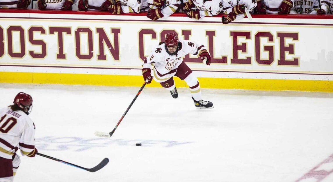 BC Women’s Hockey Ekes Out 2–1 OT Win To Complete Series Sweep Of Maine