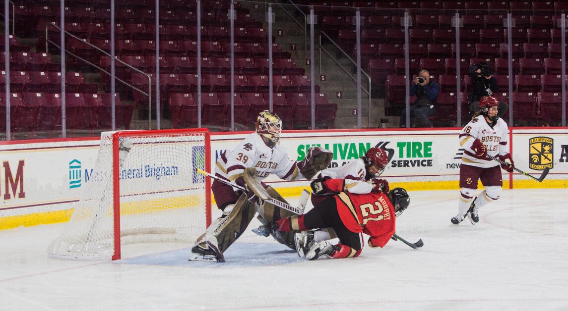 Eagles Outmatched In 5–0 Shutout Loss To No. 3 Northeastern