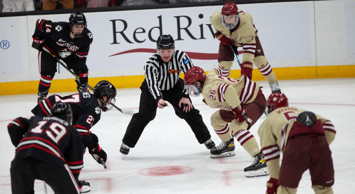 Eagles Fall to Northeastern in Beanpot Semifinal