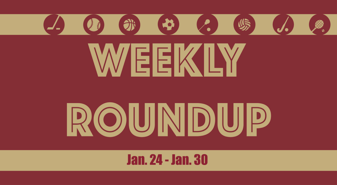Weekly Sports Roundup: Week Of January 24