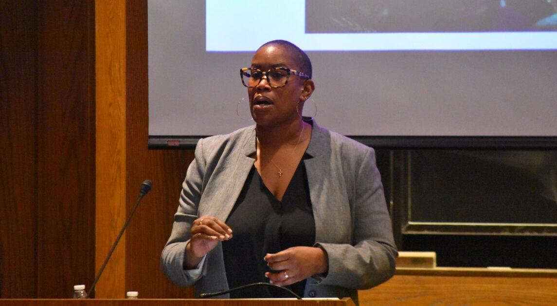 Clark Talks Negative Media Portrayals of African Americans, Research Frameworks