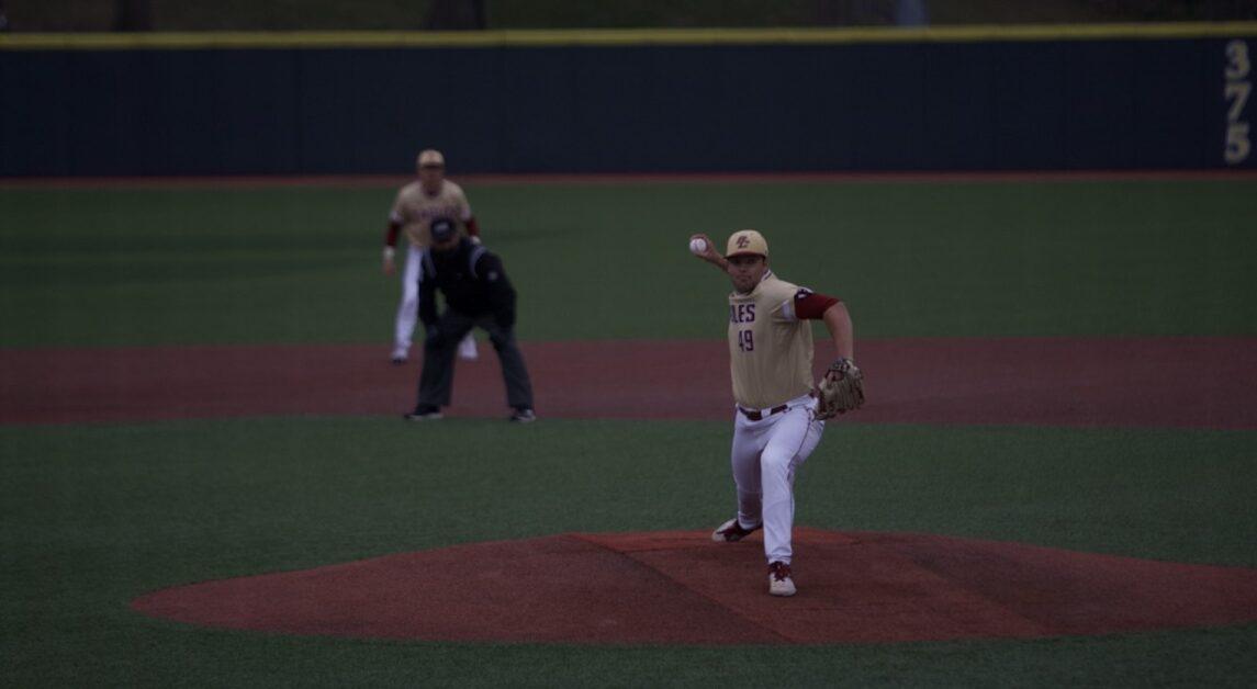 Eagles Rely On Pitching Depth, Shutout Huskies 1–0