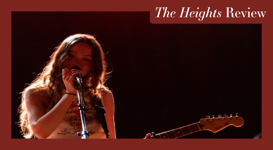 Holly Humberstone Primes the Crowd for Girl in Red