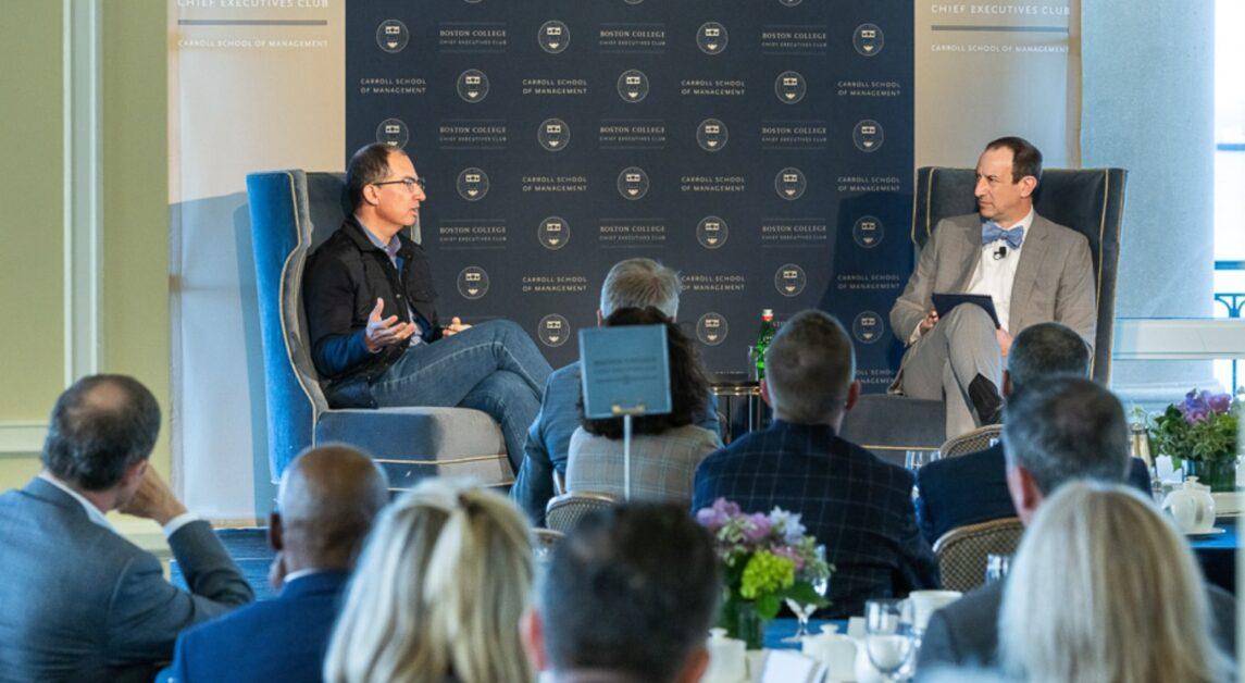 Moderna CEO Speaks At BC Chief Executives Club Event