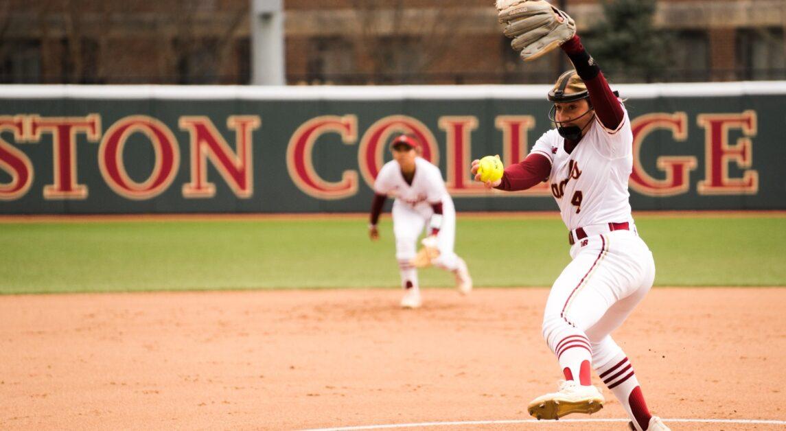 BC’s Pitching Staff Leads Eagles to 7–0 Shut Out of Merrimack