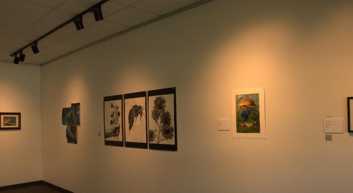 Arts Walk Leaves Trail of Students’ Artistic Talents Across Campus￼