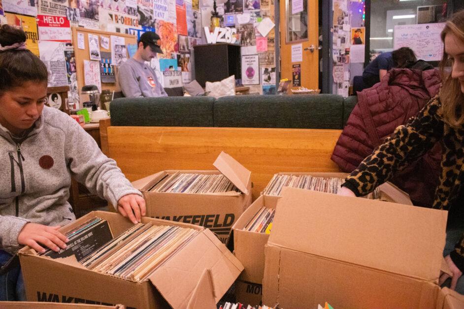 WZBC Opens Their Studios to Students, Sharing Passion for Diverse Array of Music￼