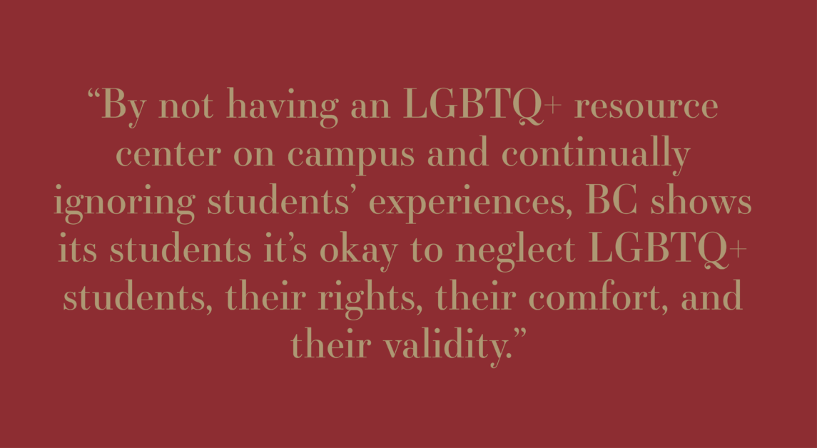 I Was Called the F—slur, and There Was Nowhere to Go at BC