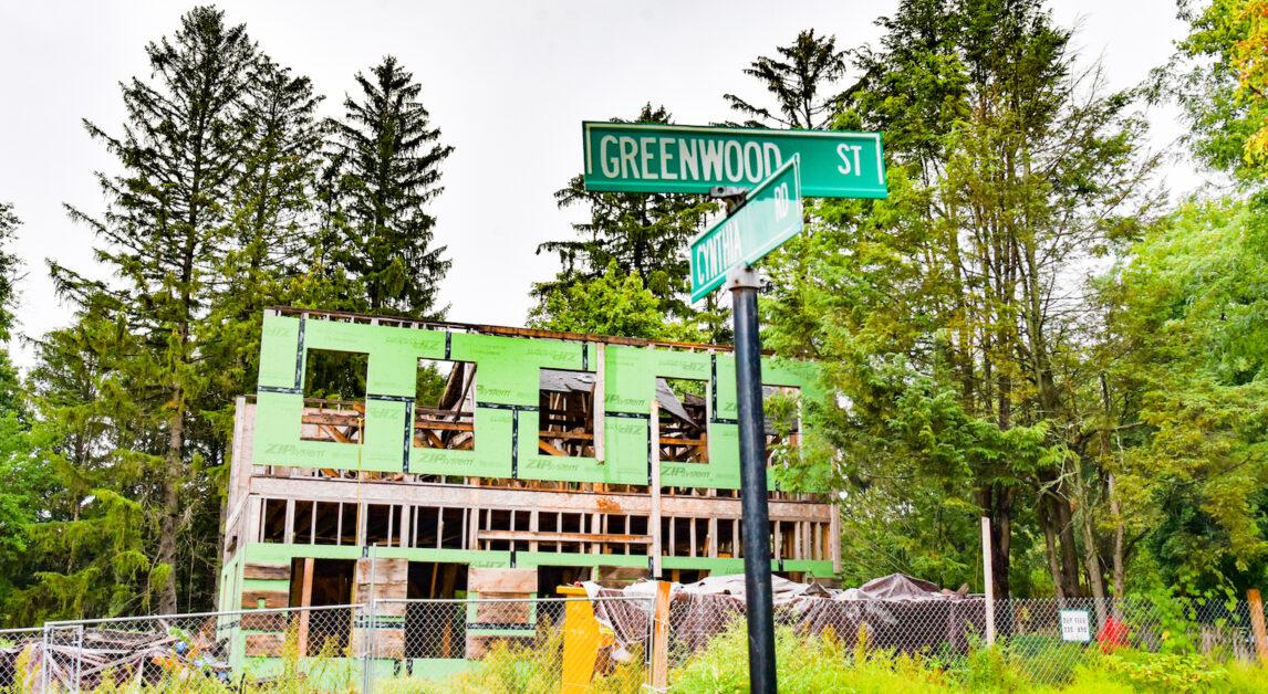 The project has remained in limbo since the stop-work order went into place in April 2021 (Nicole Vagra / Heights Editor).