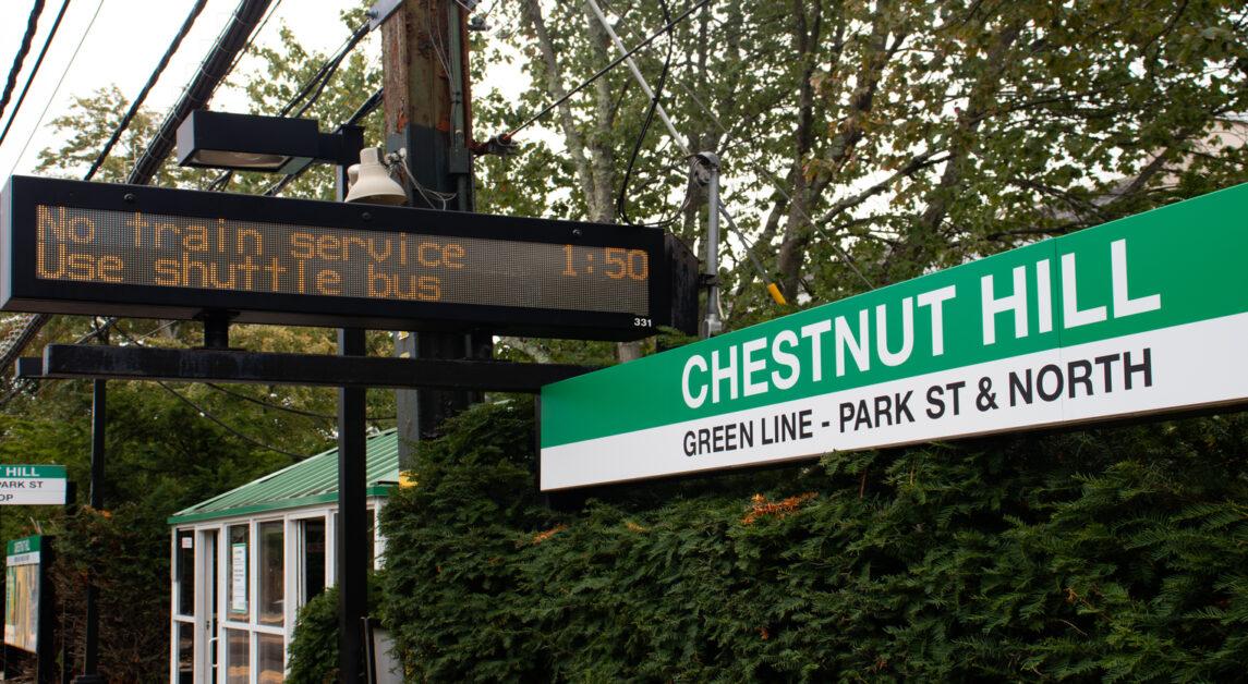 Green Line Branch Serving Newton to Suspend Service Periodically Throughout Next Six Weeks