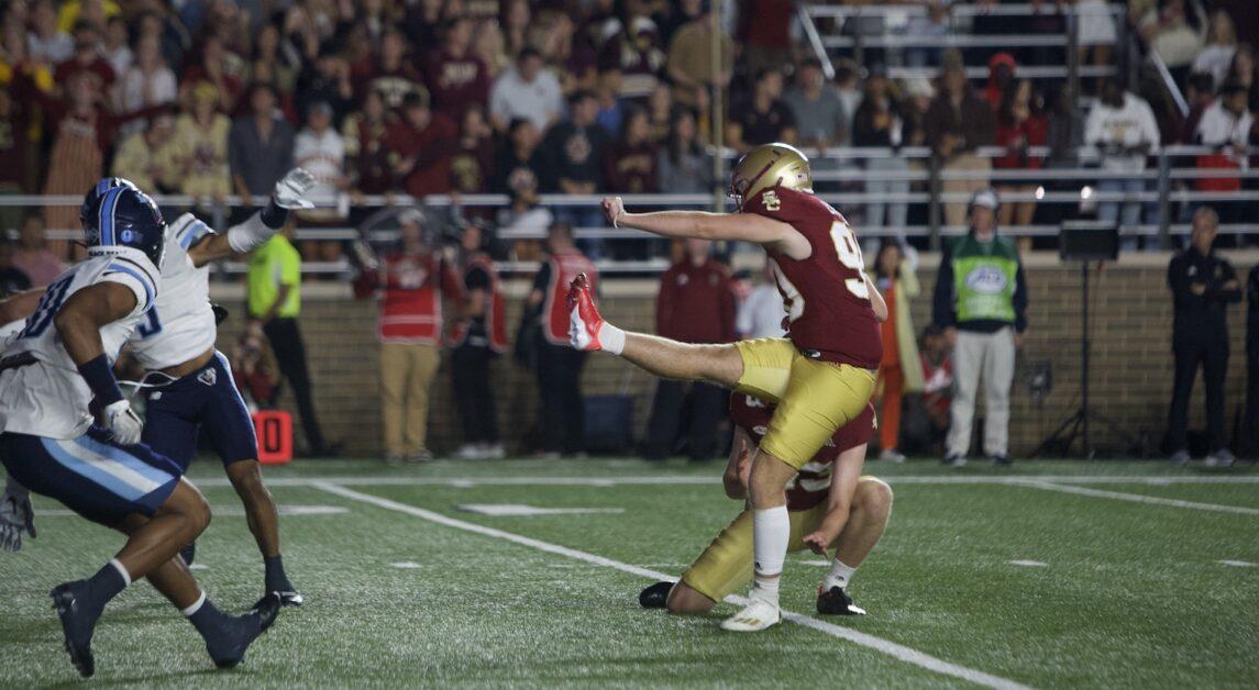 The loss marked the first time BC fell to the Huskies in 15 all-time meetings. (Aditya Rao / Heights Staff)