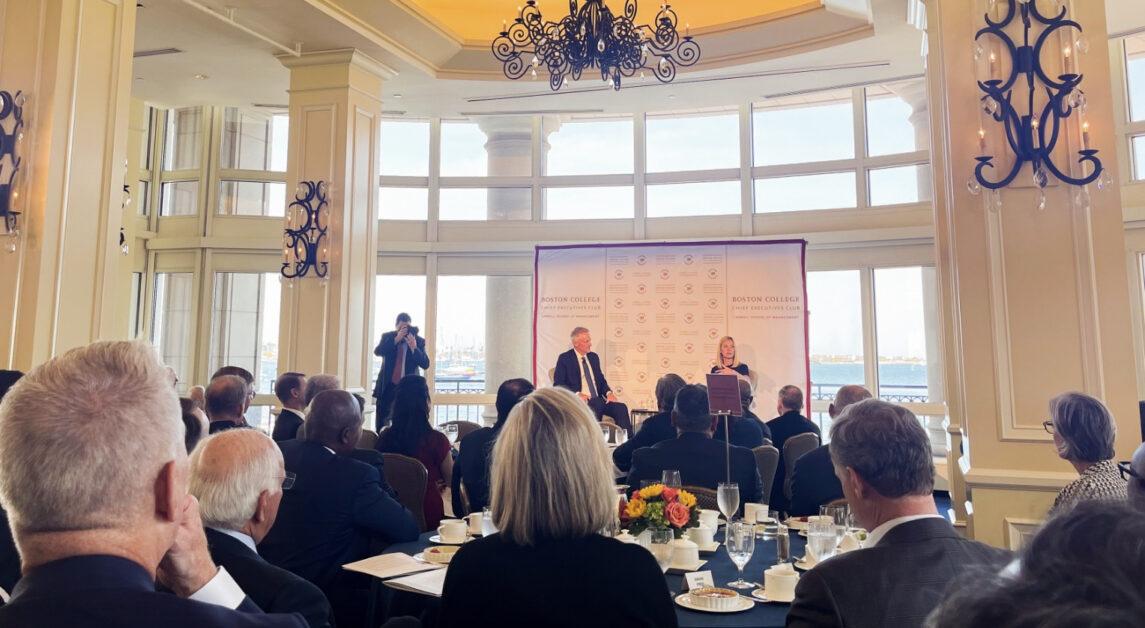 CEO of CVS Health Karen Lynch Talks Health Equality, Goals of Company (Featured Image by Isabel Sullivan/Heights Staff)