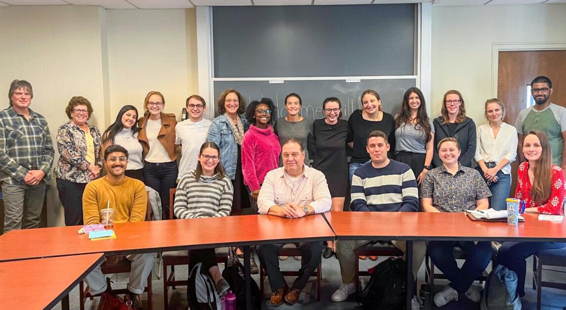 Bill Cascone spoke at the BCIP Innocence Clinic seminar (Featured Image Courtesy of Sharon Beckman) 