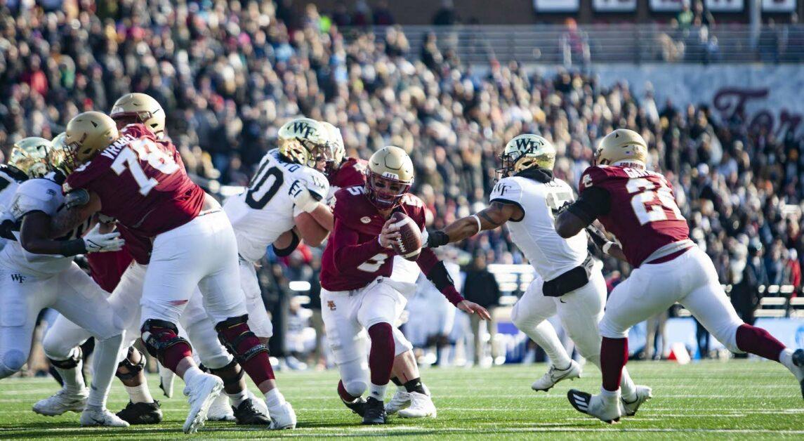 BC tallied 315 net offensive yards to Wake’s 428. (Ikram Ali / Heights Senior Staff)