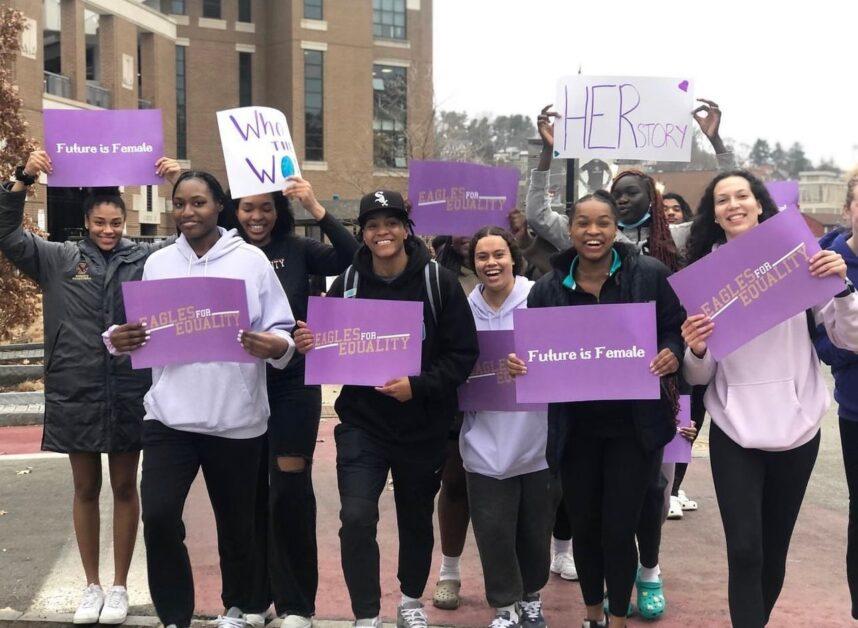 Through Eagles for Equality, BC's Student-Athletes Advocate for Marginalized Voices