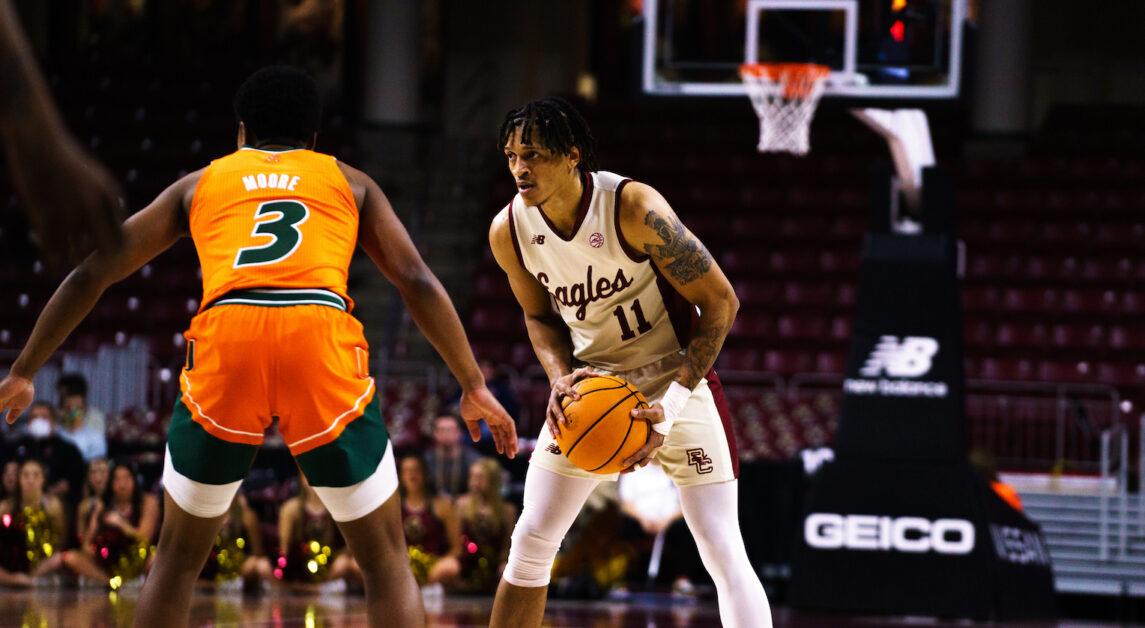 Miami’s 88 points is tied for the most points BC has let up all season.  (Nicole Wei / Heights Staff)
