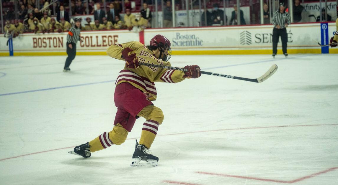 BC finished with 43 shots while Arizona State finished with 18. (Kenneth Chen / Heights Staff)