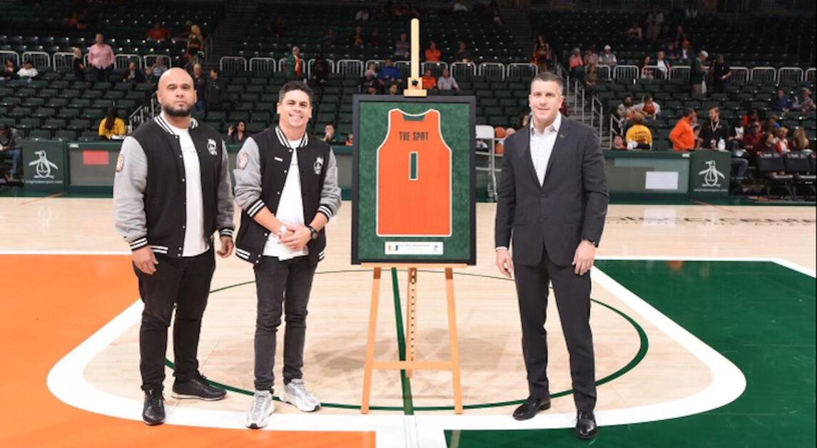 Craig Anderson, pictured on the right, previously worked at the University of Miami for 10 years. (Image Courtesy of BC Athletics)