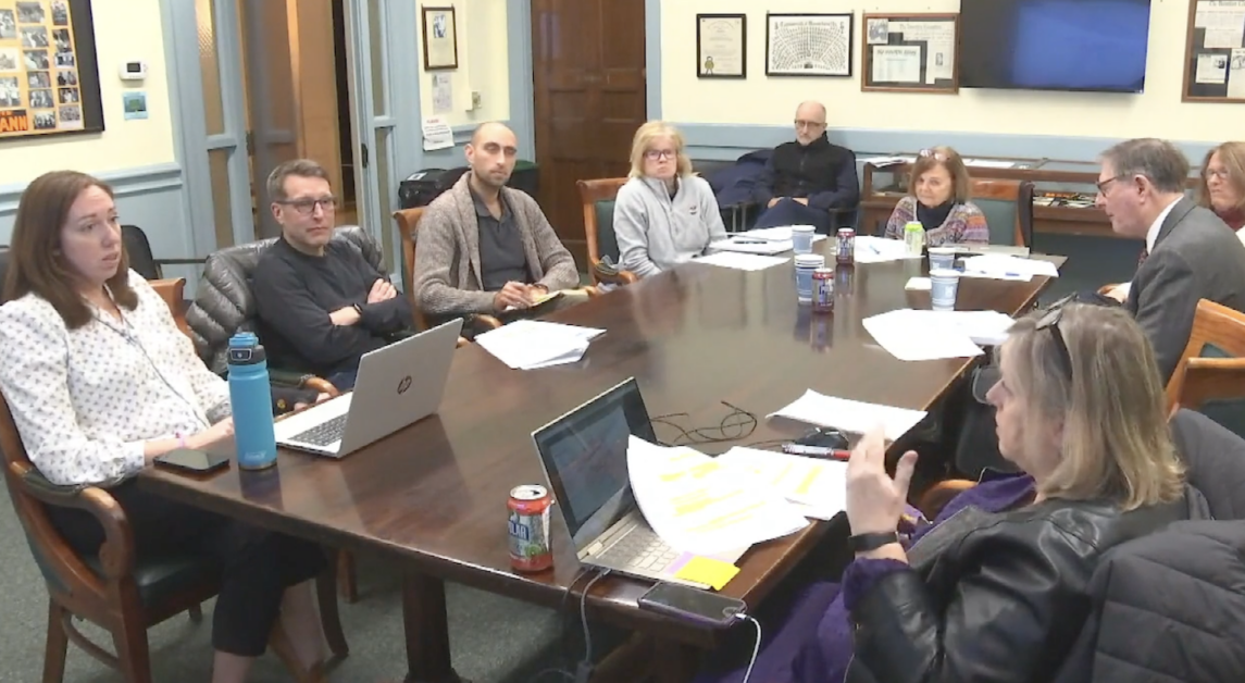 City officials from the Planning and Development Department presented their latest framework for the upcoming revised zoning maps. (Connor Siemien / Heights Editor)