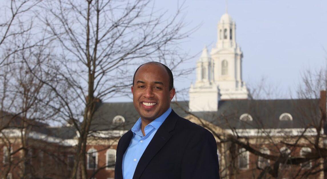 Lucas began his historic tenure as the first Black Newton City Councillor since 1987  in 2021. (Photo Courtesy of Tarik Lucas)