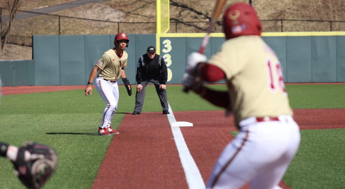 Despite losing by just one run, the Eagles didn’t score in the game until the bottom of the sixth inning. (Kellen Davis / Heights Staff)