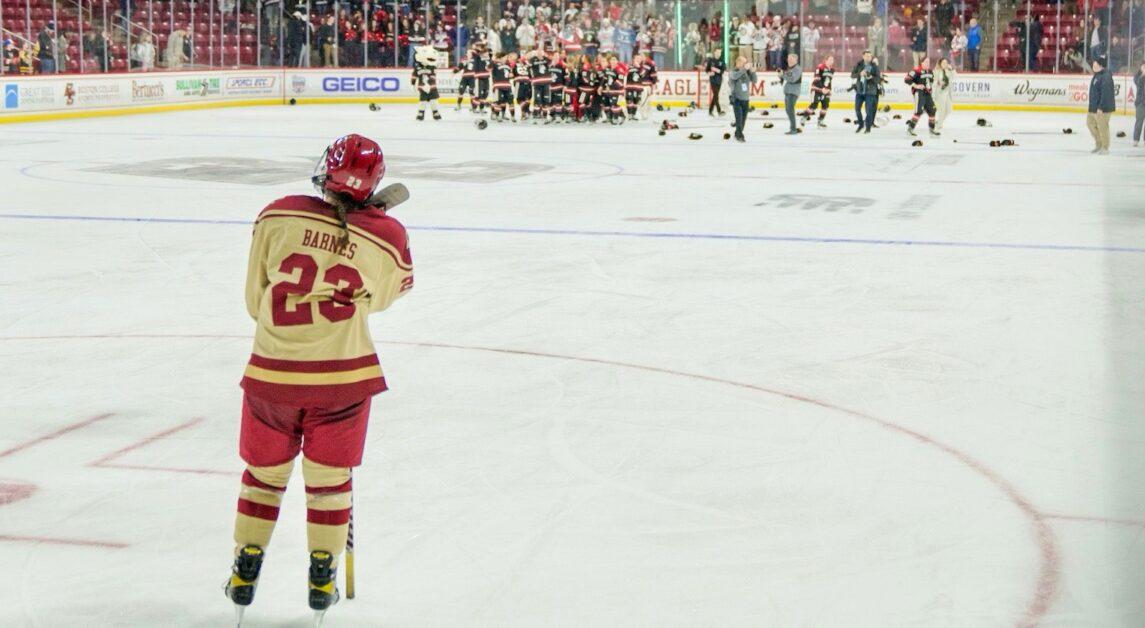 Barnes and Bilka combined for 186 total points over their careers on the Heights. (Alina Chen / Heights Staff)